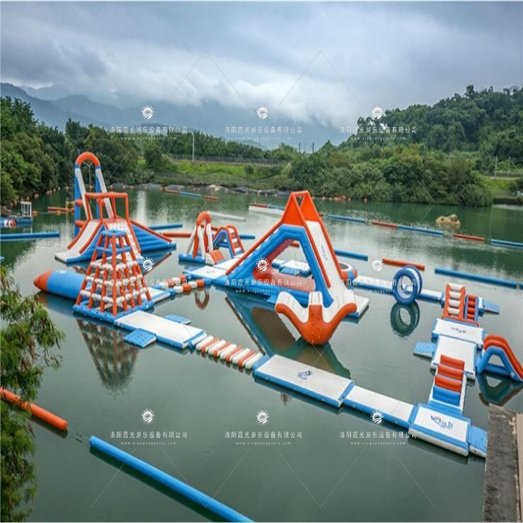 蓬江水上闯关移动水上乐园